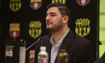 Aquiles Álvarez, vicepresidente de Barcelona SC. Foto: Bendito Fútbol